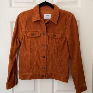 NWOT Old Navy Brown Corduroy Jacket